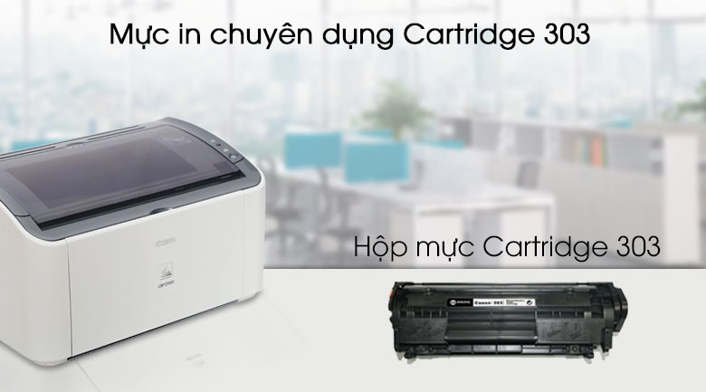 Máy in Laser Canon LBP2900 - Mực in chính hãng 